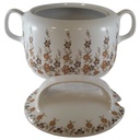 [45812536] Ragoutterrine Suppenterrine Suppenschüssel Servierschüssel 3 L Eschenbach Hannover Form 630 Herbstlaub gebraucht - sehr gut Bild 2