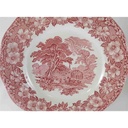 [45812539] Speiseteller Essteller 25 cm Enoch Wedgwood Woodland Rot gebraucht - akzeptabel Bild 2