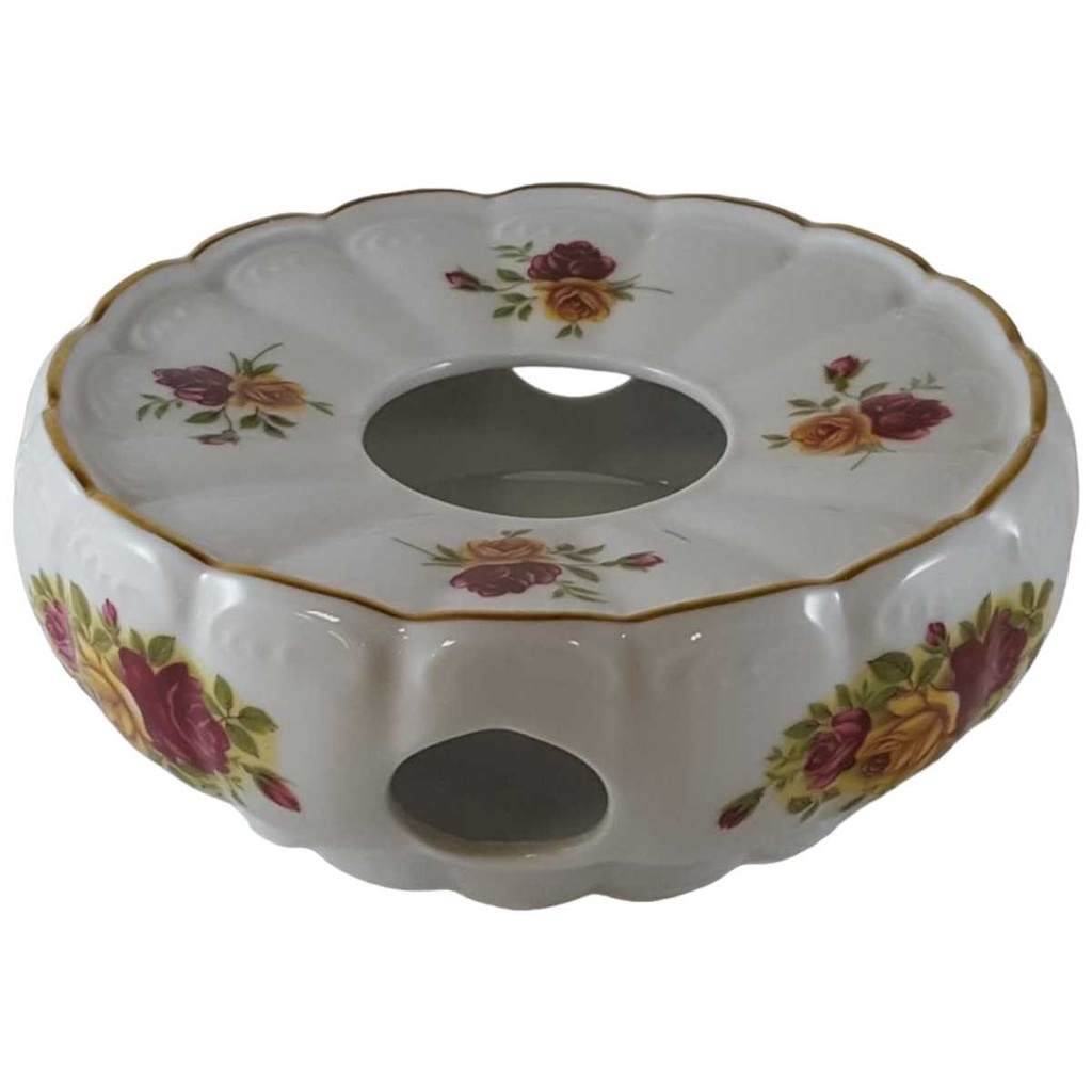 [45812542] Stövchen Royal KPM Bavaria Moosrose gebraucht - sehr gut Bild 2