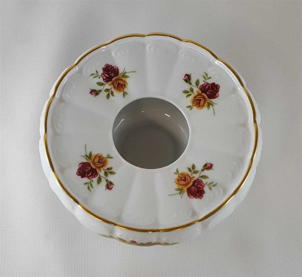 [45812542] Stövchen Royal KPM Bavaria Moosrose gebraucht - sehr gut Bild 4