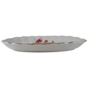 [45812551] Schale Goldrand Walbrzych Poland Relief Blumendekor Blumen gebraucht - gut Bild 2