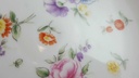 [45812554] Gebäckschale auf Fuß 19,1 cm Burg Lindau Flora und Fauna bunte Blumen gebraucht - gut Bild 7