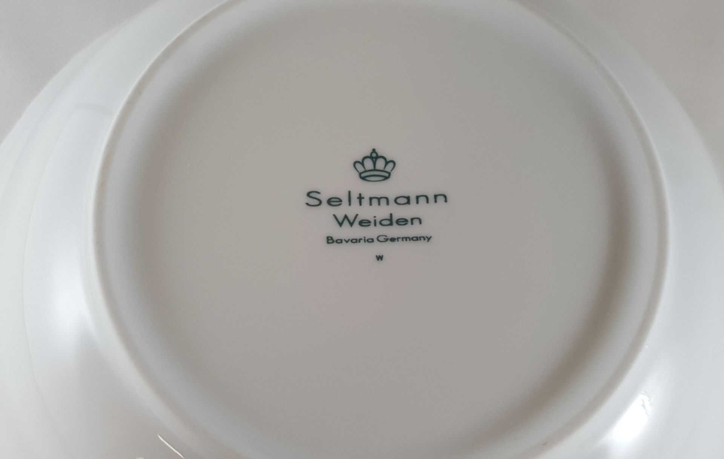 [45812557] Schüssel 25,5 cm Seltmann Weiden Bayreuth Weiß gebraucht - gut Bild 4