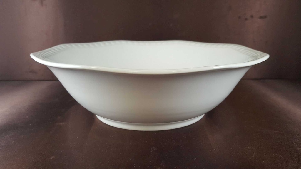 [45812560] Schüssel 23 cm Seltmann Weiden Andrea Weiß gebraucht - gut Bild 3