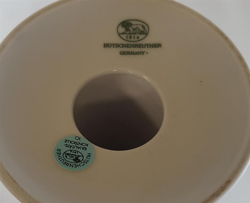 [45812561] Hutschenreuther Germany IG BCE Kerzenhalter H 19,5 cm. Bild 7