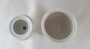 [45812575] Zuckerdose Bareuther Waldsassen Rosa Blüten gebraucht - sehr gut Bild 4