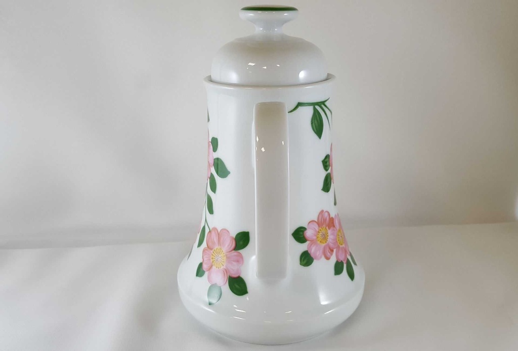 [45812576] Kaffeekanne Kanne 1,25 L Bareuther Waldsassen Rosa Blüten gebraucht - sehr gut Bild 3