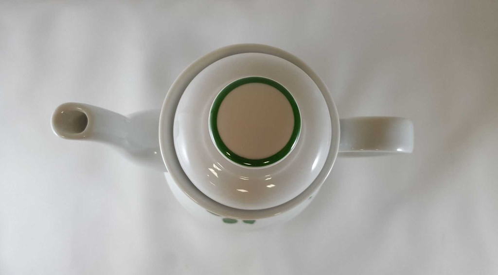 [45812576] Kaffeekanne Kanne 1,25 L Bareuther Waldsassen Rosa Blüten gebraucht - sehr gut Bild 4