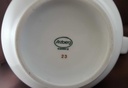 [45812583] Kaffeekanne Kanne 1,4 L Arzberg Brasilia Goldstreifen Weiß gebraucht - sehr gut Bild 4
