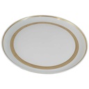 [45812587] Kuchenteller Dessertteller Frühstücksteller 19,9 cm Arzberg Brasilia Goldstreifen Weiß gebraucht - gut Bild 2