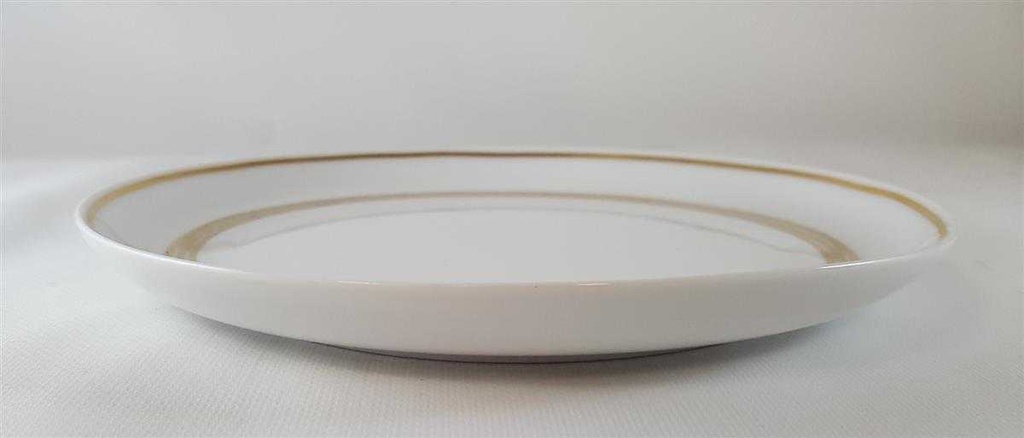 [45812587] Kuchenteller Dessertteller Frühstücksteller 19,9 cm Arzberg Brasilia Goldstreifen Weiß gebraucht - gut Bild 4