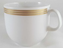 [45812590] Kaffeetasse Tasse Arzberg Brasilia Goldstreifen gebraucht - gut Bild 4