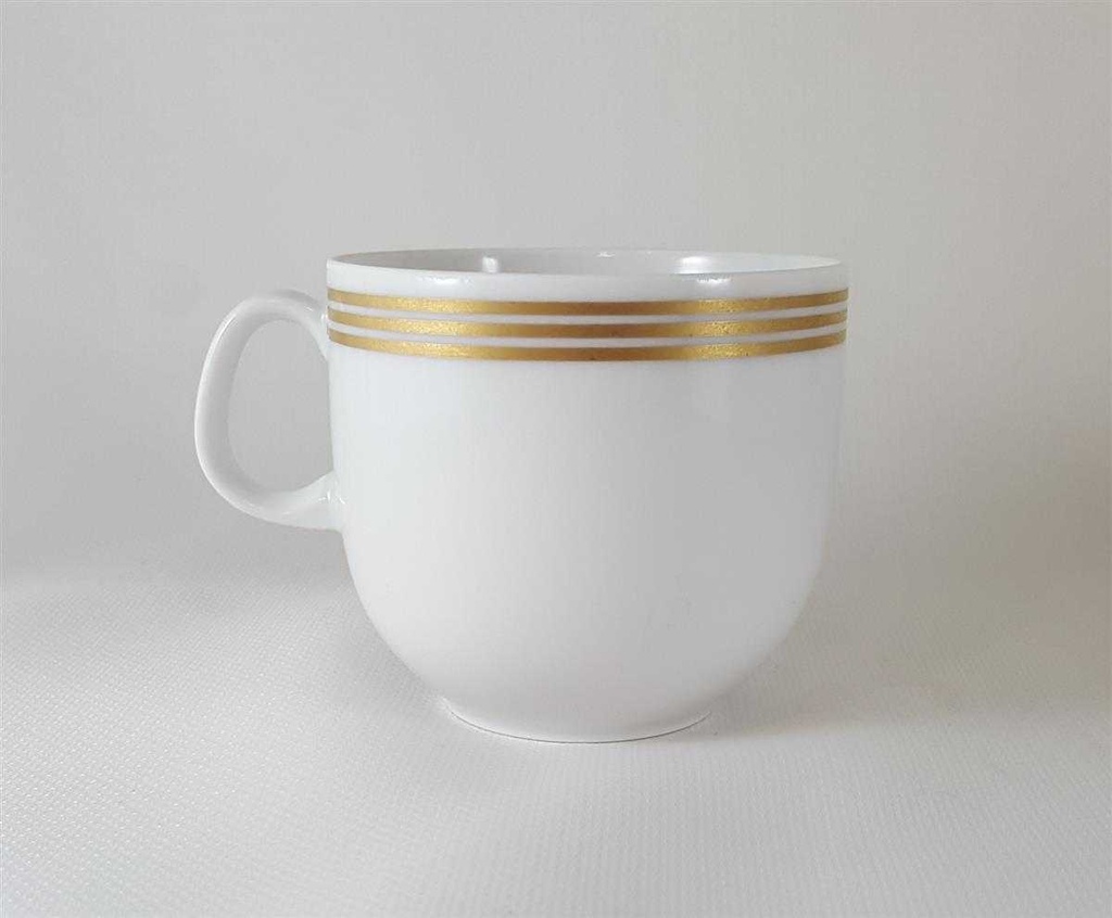 [45812590] Kaffeetasse Tasse Arzberg Brasilia Goldstreifen gebraucht - gut Bild 6