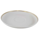 [45812591] Untertasse für Kaffee 13,7 cm Arzberg Brasilia Goldstreifen gebraucht - gut Bild 2