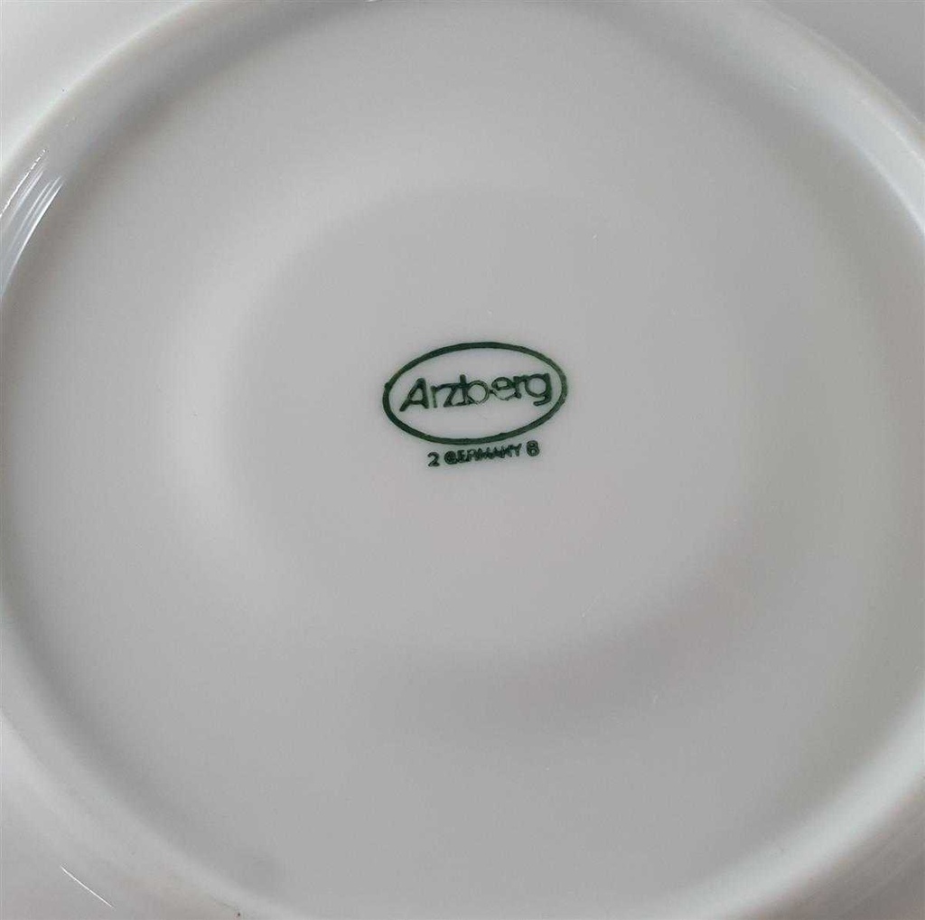 [45812591] Untertasse für Kaffee 13,7 cm Arzberg Brasilia Goldstreifen gebraucht - gut Bild 5