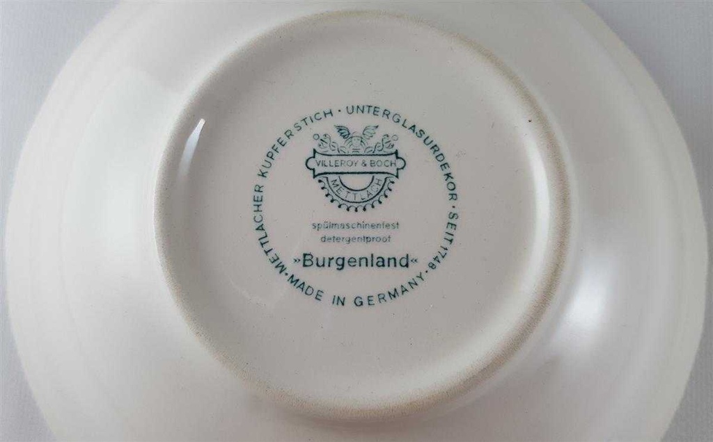[45812609] Dessertschale 16,2 cm Villeroy & Boch Burgenland Rot gebraucht - gut Bild 3