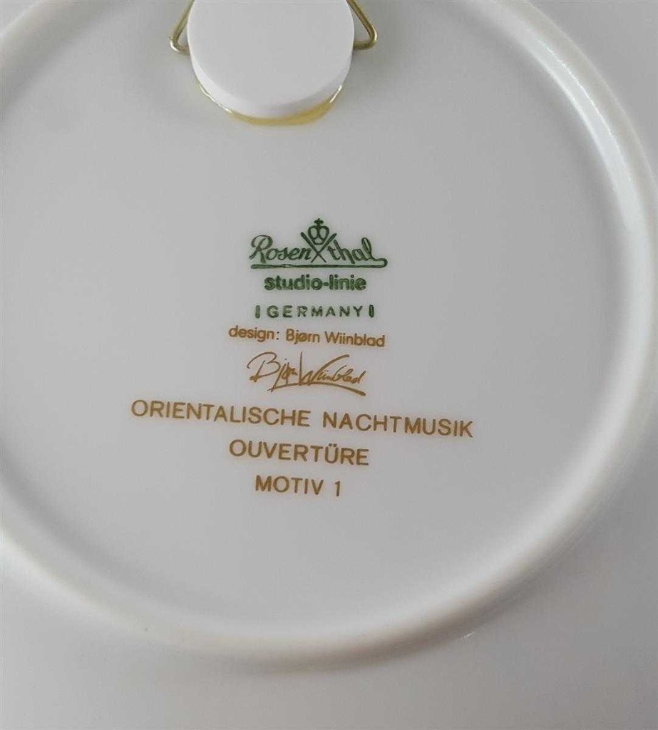 [45812612] Wandteller Rosenthal Björn Wiinblad gebraucht - sehr gut Bild 5