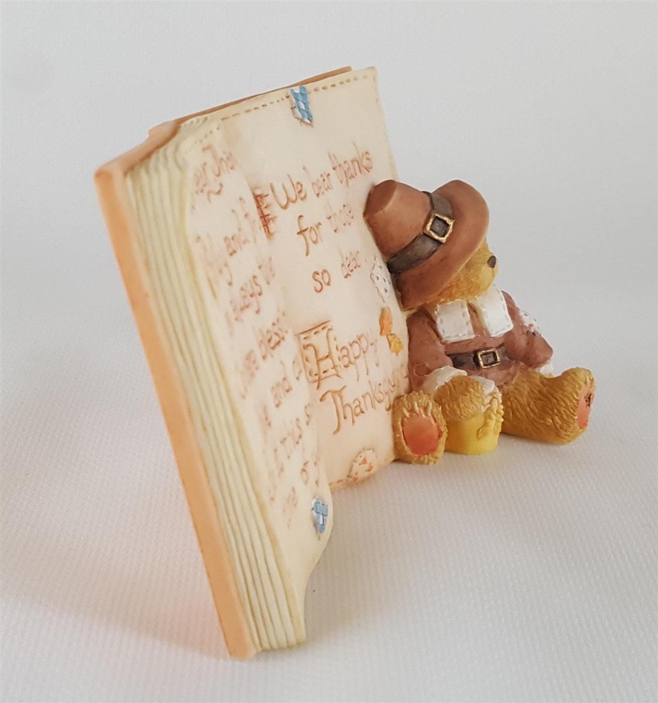 [45812623] Figur Cherished Teddies Pilgrim Thanksgiving We Bear Thanks 1994 Bild 2