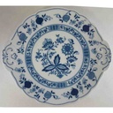 [4581263] Dessertteller Tortenplatte Kuchenplatte Unterglasur Tirschenreuth Zwiebelmuster Echt Cobalt gebraucht - gut Bild 4