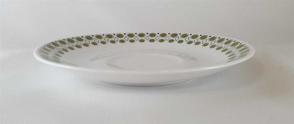 [45812633] Untertasse für Kaffee 15,1 cm Winterling Kirchenlamitz Grünrand gebraucht - gut Bild 3