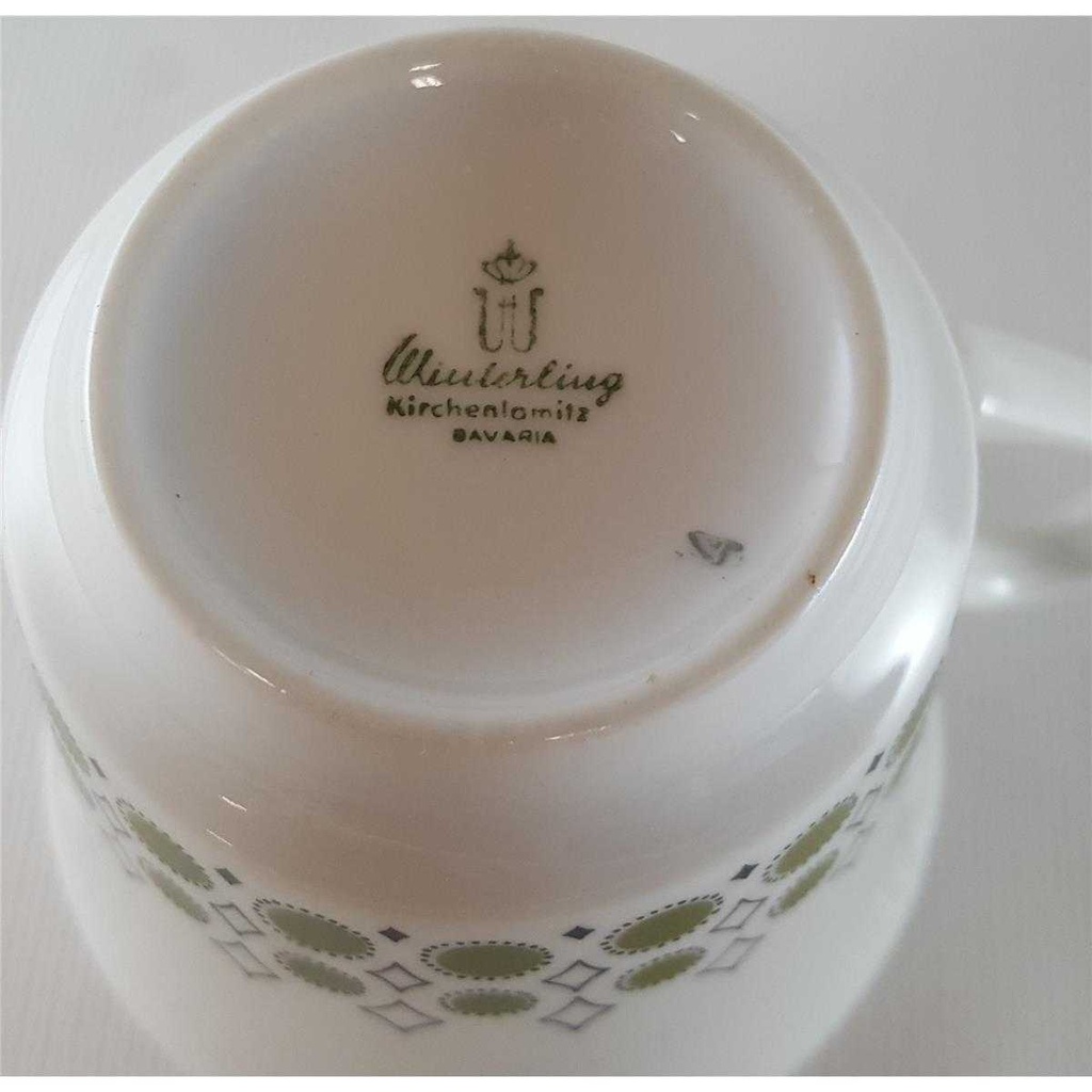[45812634] Kaffeetasse Tasse Winterling Kirchenlamitz Grünrand gebraucht - gut Bild 6