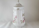[45812640] Kaffeekanne Kanne 1 L Winterling Schwarzenbach Rosa Rosen gebraucht - gut Bild 5