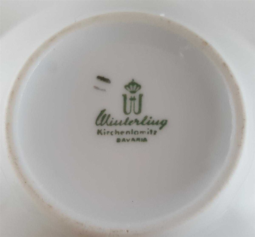 [45812642] Zuckerdose Winterling Kirchenlamitz Grünrand gebraucht - gut Bild 5