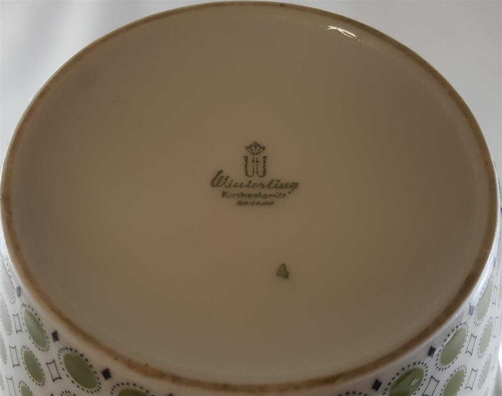 [45812643] Kaffeekanne 1,2 L Winterling Kirchenlamitz Grünrand gebraucht - gut Bild 7