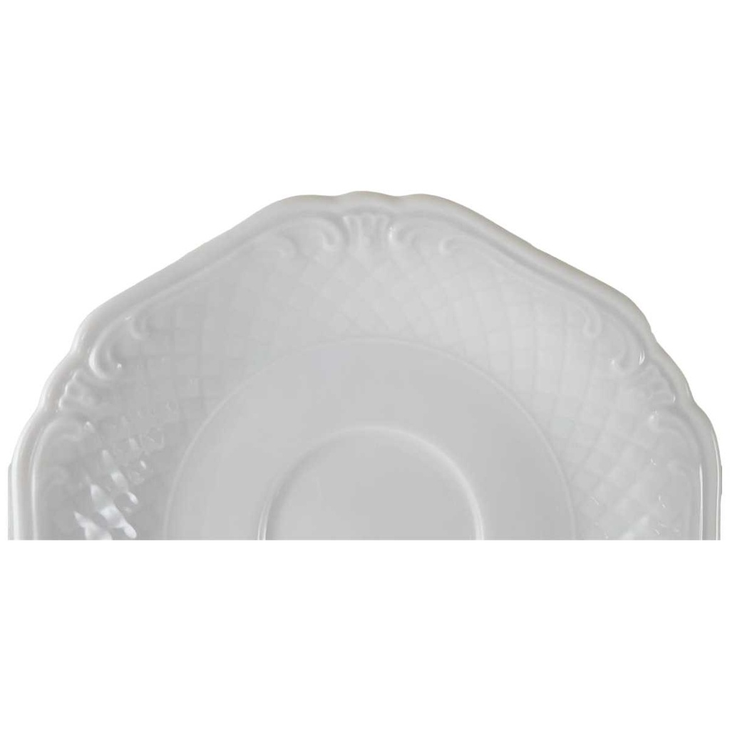 [45812647] Untertasse für Kaffee 14,5 cm Eschenbach La Reine Form 800 Weiß gebraucht - gut Bild 2