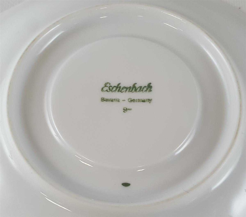 [45812647] Untertasse für Kaffee 14,5 cm Eschenbach La Reine Form 800 Weiß gebraucht - gut Bild 5