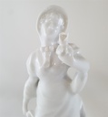 [45812651] Lindner Porzellan Figur Rosalinde weiß H 13,6 cm Bild 2