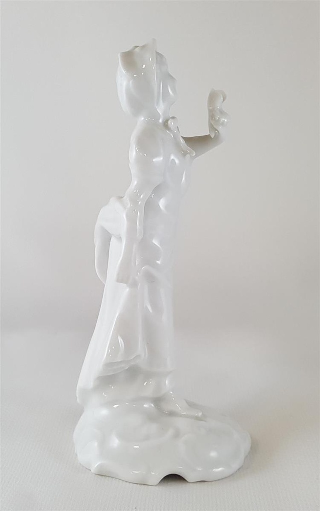 [45812651] Lindner Porzellan Figur Rosalinde weiß H 13,6 cm Bild 4