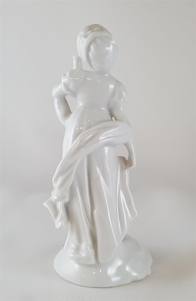 [45812651] Lindner Porzellan Figur Rosalinde weiß H 13,6 cm Bild 5