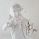 [45812652] Lindner Porzellan Figur Rosenkavalier weiß H 15 cm Bild 2