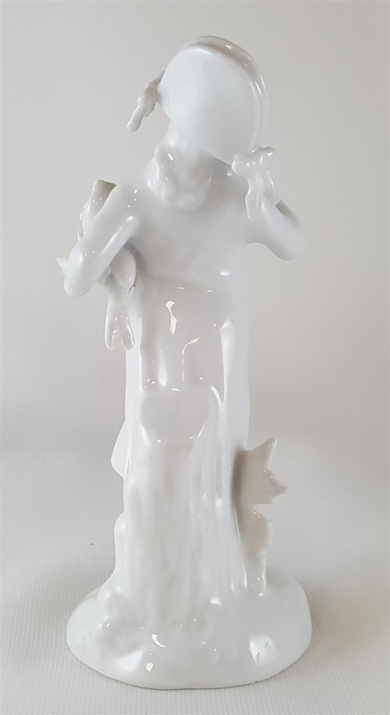 [45812652] Lindner Porzellan Figur Rosenkavalier weiß H 15 cm Bild 5
