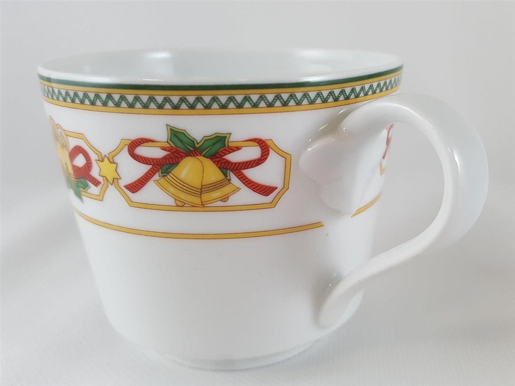 [45812657] Kaffeetasse Tasse Hutschenreuther Louvre Frohe Weihnachten Weihnachtsdekor neu Bild 2