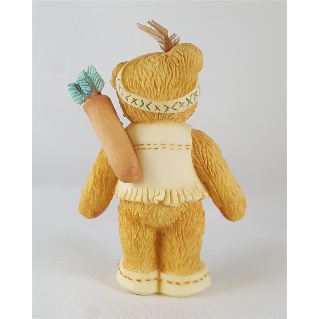 [45812664] Figuren Cherished Teddies Wyatt I´m Called Little Running Bear 1994 gebraucht - sehr gut Bild 4