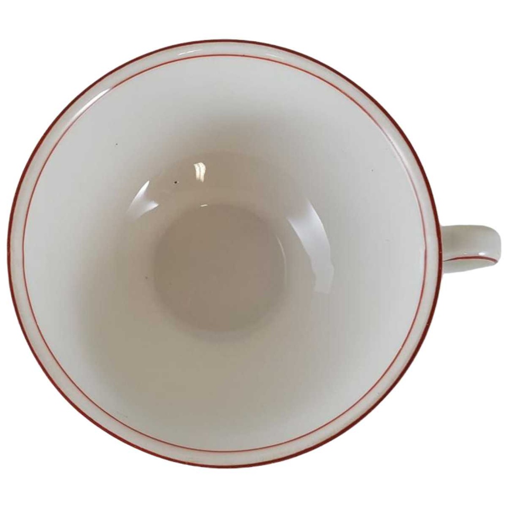 [45812675] Teetasse Tasse Seltmann Weiden Marie Luise roter Rand gebraucht - gut Bild 2
