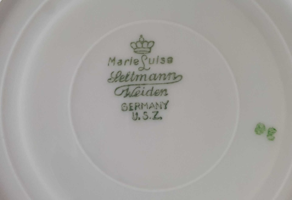 [45812676] Untertasse für Tee 15,3 cm Seltmann Weiden Marie Luise roter Rand gebraucht - akzeptabel Bild 3