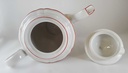 [45812679] Kaffeekanne Kanne 1,5 L Seltmann Weiden Marie Luise roter Rand Rot gebraucht - gut Bild 6