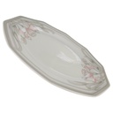 [1805987] Kuchenteller Arabella Atelier Blumendekor Rosa-Grau Bild 2