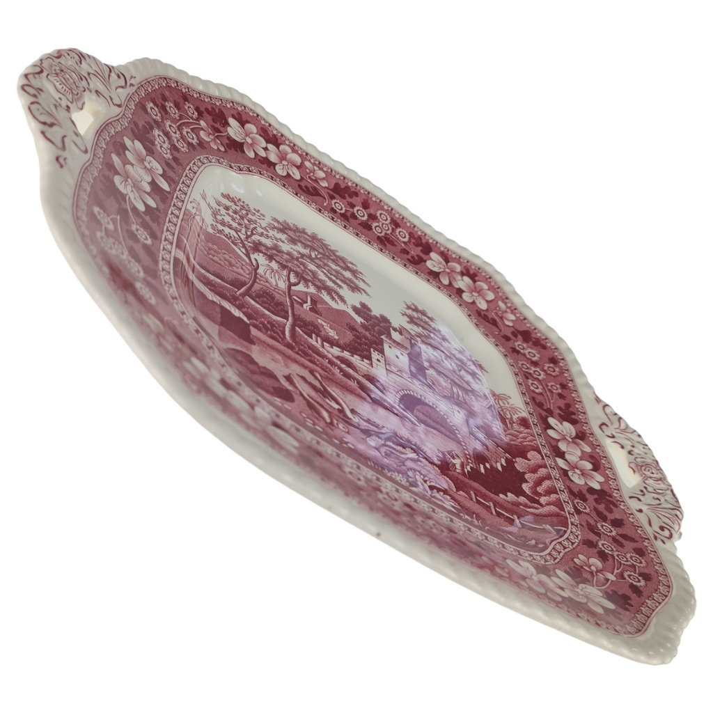 [1806007] Sandwichplatte Spode Copeland Pink Tower Rot Bild 2