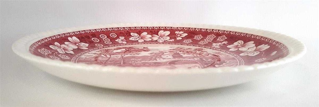 [1806068] Untertasse für Suppe Spode Copeland Pink Tower Rot Bild 4