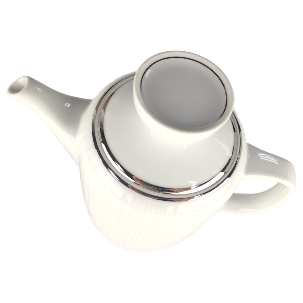 [1806084] Kaffeekanne 1,3 L Hutschenreuther Relief Platinrand Bild 2