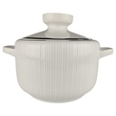 [1806085] Ragoutterrine 1,6 L Hutschenreuther Relief Platinrand Bild 2