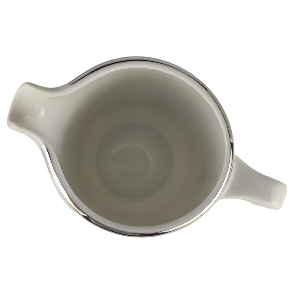 [1806087] Milchkännchen Hutschenreuther Relief Platinrand Bild 3
