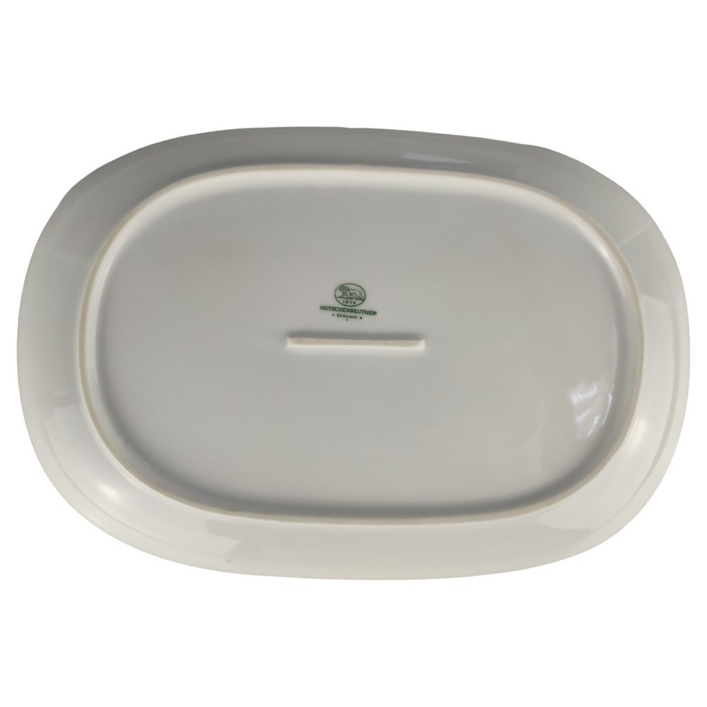 [1806089] Servierplatte Hutschenreuther Relief Platinrand Bild 3