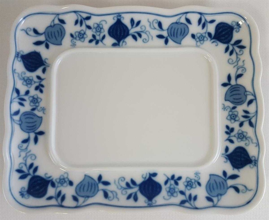 [4581229] Butterglocke Unterglasur Tirschenreuth Zwiebelmuster Echt Cobalt gebraucht - neuwertig Bild 4