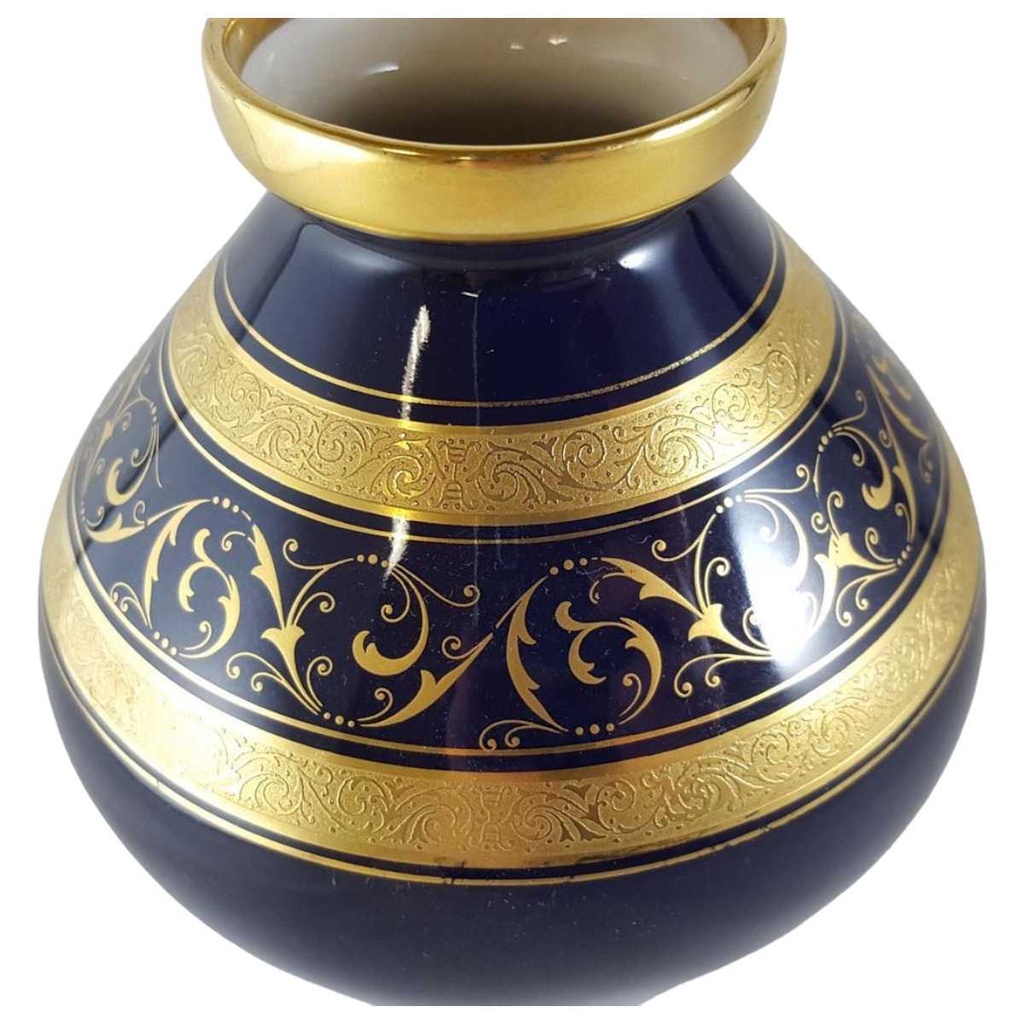 [45812290] Vase Handarbeit 14,9 cm Lindner Porzellan gebraucht - sehr gut Bild 2