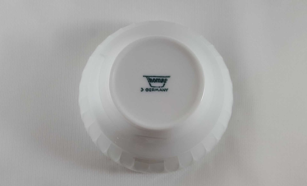 [45812291] Zuckerdose Thomas Porzellan Lanzette Platinrand gebraucht - gut Bild 4